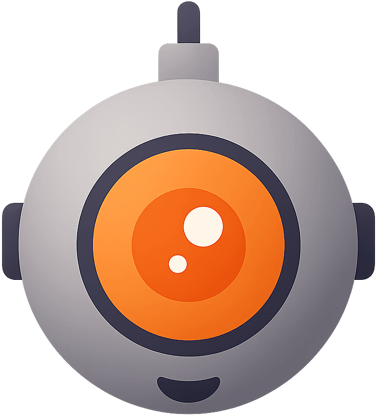 SitApp Robot Mascot
